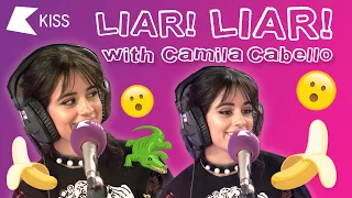 Camila Cabello shares her WEIRDEST food habits 😮 - LIAR LIAR