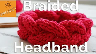 How to knit a Braided Headband for beginners, step by step - So Woolly