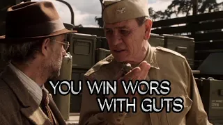 Tommy Lee Jones - "You win wars with guts " #shorts