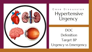 Case Discussion || Hypertensive Emergency / Urgency