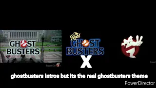 ghostbusters 1 and 2 intro but it the real ghostbusters theme