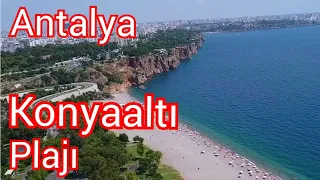 Antalya Konyaaltı Plajı - kısaca bir gezinti ve mükemmel Drone görüntüleri