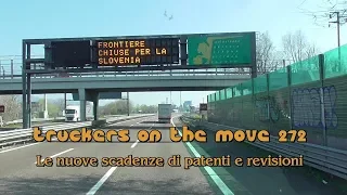 Truckers on the move 272 - Le nuove scadenze di patenti e revisioni per l'emergenza coronavirus