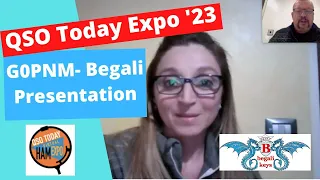 QSO Today Online Ham Expo - Begali Presentation G0PNM & Bruna Begali