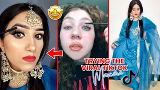 Trying The Viral Tiktok Mascara | Omg  i am Shocked 😲 🙀