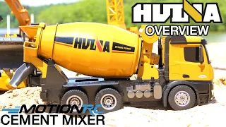 Huina Cement Mixer Overview - 1/14 Scale RC Construction Vehicle | Motion RC