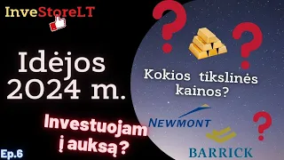 Kodėl auksas užprogramuotas augti | 5 investavimo būdai | Kuris tinkamiausias? | Tikslinės kainos