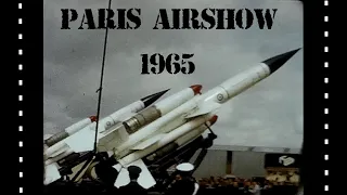 Paris Airshow 1965 8mm Cine Film with original commentary