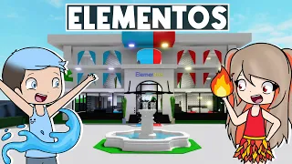 Creamos un Hotel Solo Para Elementos en Brookhaven Roblox!! LYNA Y CHOCOBLOX