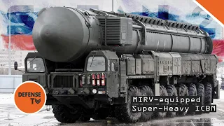 Russian RS-28 Sarmat ICBM