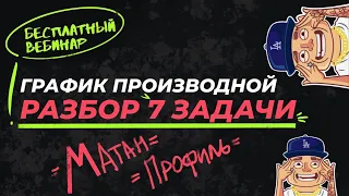 Задание №7 График производной | ЕГЭ Математика | Аня Матеманя | Топскул