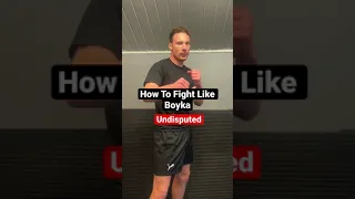 How To Fight Like BOYKA | Undisputed #shorts