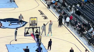 Luka Doncic Pre-Game Workout Before Playing Memphis Grizzlies: Oct. 30, 2023