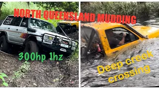 4x4 LABOUR DAY 2024-NORTH QUEENSLAND MUDDING- ln106 hilux & boosted 1hz 80 series