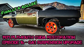 1971 Plymouth Cuda Restoration - Episode 16 - QA1 Suspension Upgrades