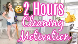 🤩CLEAN WITH ME MARATHON | 2 HOURS OF CLEANING | EXTREME CLEANING MOTIVATION