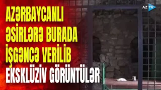 Xocalıdan dəhşətli görüntülər: azərbaycanlı əsirlərin saxlanıldığı tikili aşkarlandı