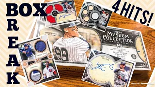 BOX BREAK!! 2018 Topps Museum Collection!