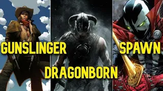 Dragonborn vs Divine Spawn vs Gunslinger | Epic War!