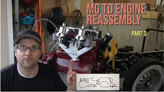 1951 MG TD Engine reassembly part 2