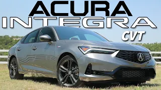 *Tested* 2023 Acura Integra A-Spec CVT - Better than Manual?