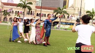 SUPERMAN WALKING IN MALAYSIA