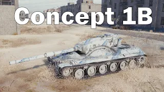 World of Tanks Concept 1B - 9,2K Damage In 6 Minutes