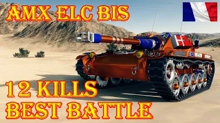 AMX ELC bis  Best Battle 12 KILLS , 3.5k DAMAGE Sand River World of Tanks
