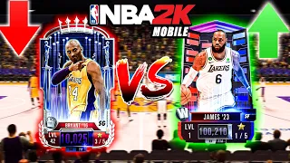 Can a 10K PWR Team BEAT a 100K PWR in NBA 2K Mobile?