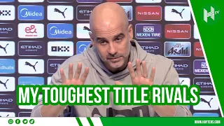 Arsenal & Liverpool amongst my BIGGEST EVER title rivals | Pep Guardiola EMBARGO