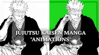 Jujutsu Kaisen Manga Animation Clips (Free) | Green Screen | Alight Motion ⚠️🔥🙏