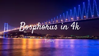 Istanbul, Bosphorus Cruise, Turkey in 4K Ultra HD