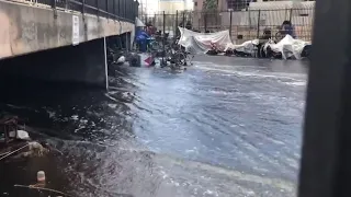 The effort to clear Las Vegas storm drains - and help people living in them