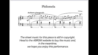ABRSM Piano Grade 5 2023-2024 B3 Dorothy Pilling Philomela