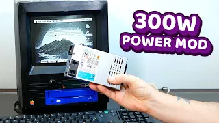 Hacking a Modern 300W Power Supply into the Cursed Mac SE/30!