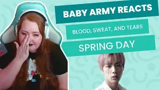 first time watching BTS MVs! Blood Sweat & Tears and Spring Day Reaction!!