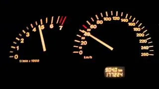 Opel Vectra B 2.0 0-100km/h acceleration