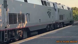 Amtrak P0901 4/6/2024 At Deerfield Beach FL Station