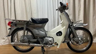 ホンダスーパーカブ90始動確認動画。Honda Super Cub 90 start video