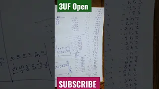 Thai Lottery 3UP 2 Digit Game Middle Single Game Analysis | Thai Lottery 16-3-2023 #shorts #viral