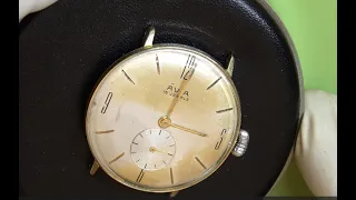 Restoration of an AVIA wrist watch, I`m still learning !!!