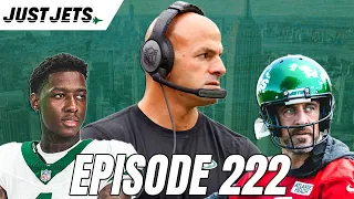 Robert Saleh Takes on New Role, Aaron Rodgers Talks About His Jets Future | Just Jets Ep 222