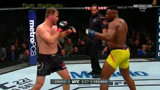 Miocic vs Ngannou 1 [Fight Highlights]