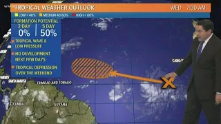 NHC: Tropical depression could form in Atlantic by next week