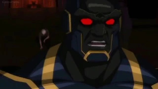 Reign of the Supermen Darkseid scene,  Darkseid invasion
