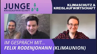 JK spricht mit Felix Rodenjohann (KlimaUnion)