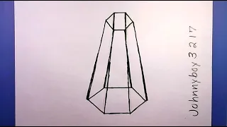 How to draw the impossible Frustum shape THE SCUTOID: did scientists discover a new shape? Diamond