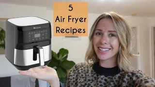 5 *NEW* AIR FRYER RECIPES | WHAT TO COOK IN YOUR AIR FRYER | Kerry Whelpdale