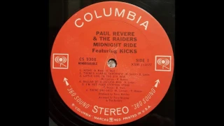 Paul Revere and the Raiders - "Kicks" - Original Stereo LP - Mono Sound - HQ