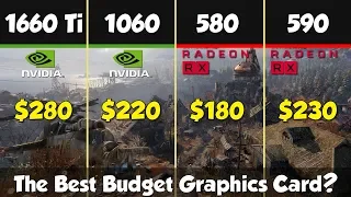 GTX 1660 Ti vs RX 590 vs GTX 1060 vs RX 580